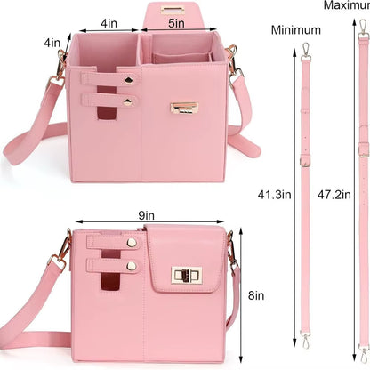 Crossbody Bag for Tumbler Large Size Water Bottle Cover Shoulder Bag Adjustable Strap Outdoor Portable Sling Bag